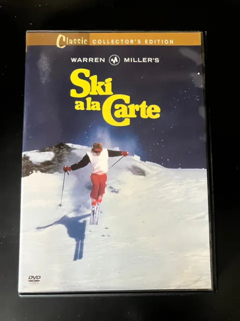 Warren Miller's Ski a La Carte DVD Winter Sports Mammoth Mountain Colorado Hills