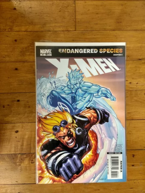 Marvel X-Men #201 Endangered Species Chapter 5 Unread Condition 2007