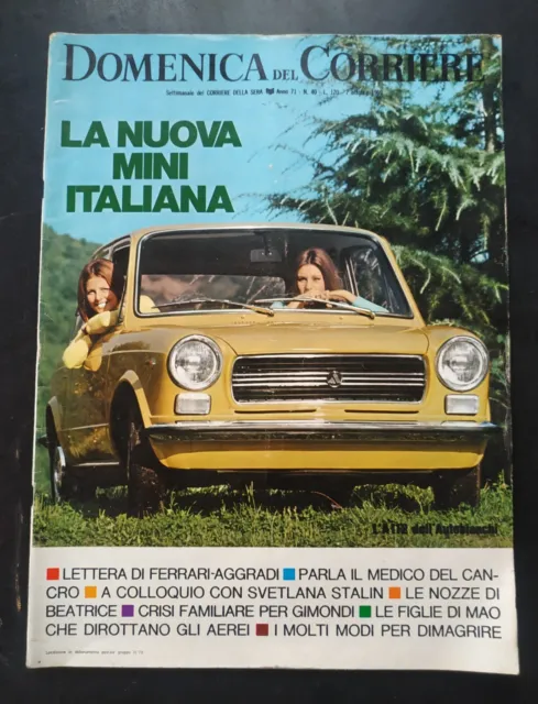 La Domenica Del Corriere Anno 1969