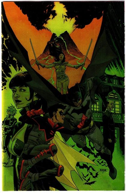 Batman Vs. Robin #1 (2022)- 1:100 Mahmud Asrar Foil Cardstock Variant- Mark Waid