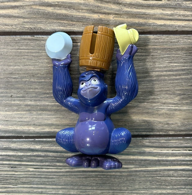 VTG 1999 Terk the Gorilla 3.75" McDonald's #2 Tarzan Disney Action Figure Toy