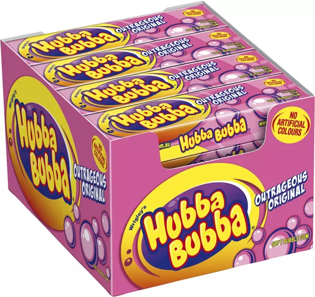 Original Soft Bubble Gum Candy (Pack of 20)