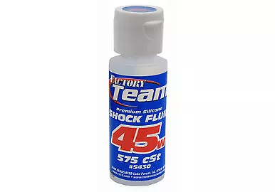 Team Associated FT Silicone Shock Fluid, 45wt (575 cSt)