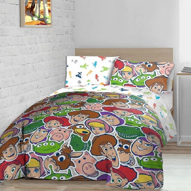 Disney Toy Story copripiumone letto matrimoniale e set federa biancheria da letto bambini