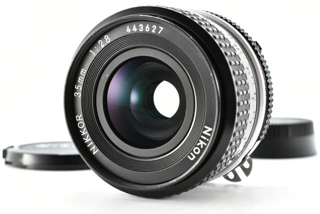 [ Near Mint ] Nikon Nikkor Ai 35mm f/2.8 Wide Angle MF Prime Lens from Japan