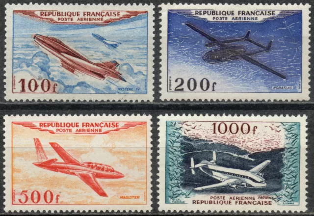 1954 - France Poste Aerienne Air Mail Scott C29-C32 MNH**