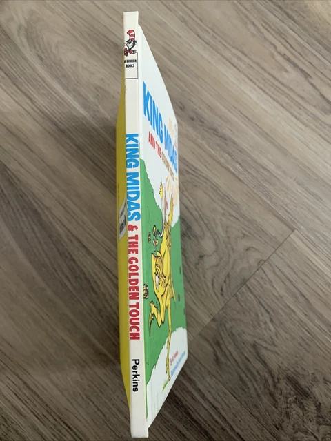 VINTAGE 1969 KING Midas and the Golden Touch Hardcover Beginner Book Dr ...