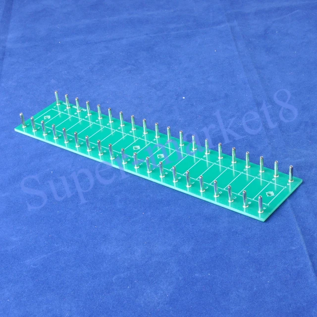 1PC 40PINS 200*45*2mm DIY AUDIO Tube Amplifier Turret Terminal Board Tag Board