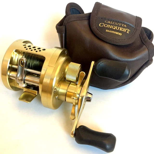 SHIMANO 21 CALCUTTA CONQUEST 101 LEFT Bait Casting Reel In