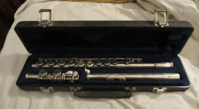 Vintage Jupiter Flute in carry case