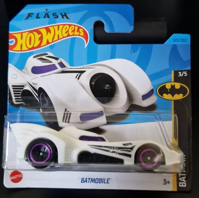 Hot wheels deals white batmobile