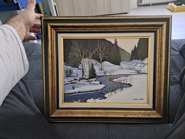 Grand Tableau Abstrait Jaune Et Blanc Avec Feuilles D'Or – Peinture Huile Sur Toile Moderne 85x125 Cm, Prêt à Accrocher Avec Cadre Élégant