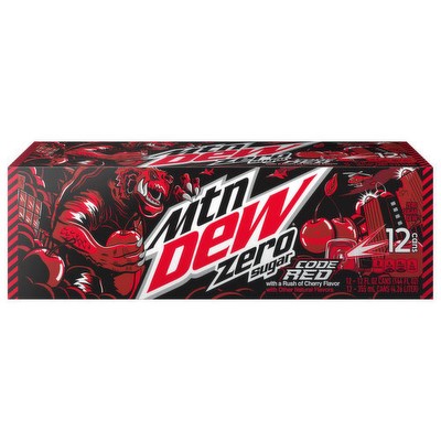 Mountain Dew Code Red Zero For Sale Picclick