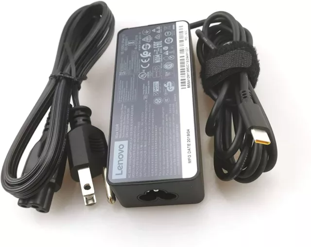 ADLX65YSCC2A Cargador Original Lenovo USB TIPO C 65W 3.25a 20V