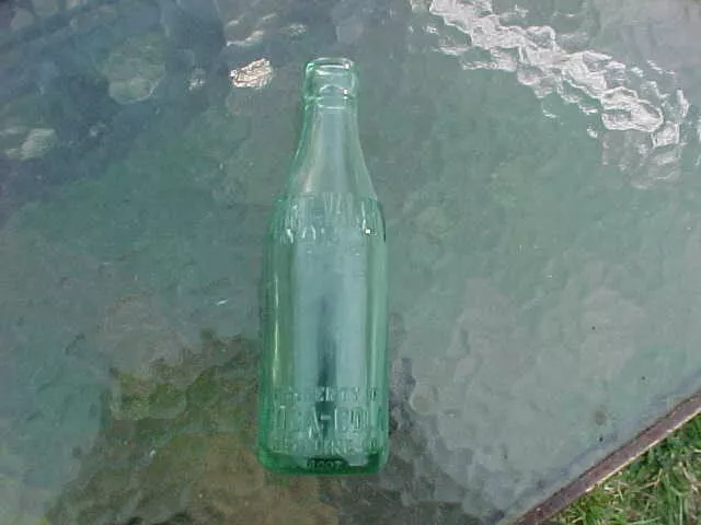 Vintage COCA COLA / SODA WATER Fort Valley GA Straight Side Soda Bottle 1920 Gls