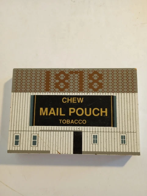 Cat's Meow 1992, American Barn Series. Chew Mail Pouch Tobacco.