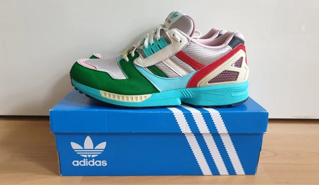 Adidas Zx 8000 Mexiko Gr 46 2/3 Custom Neu mit Box