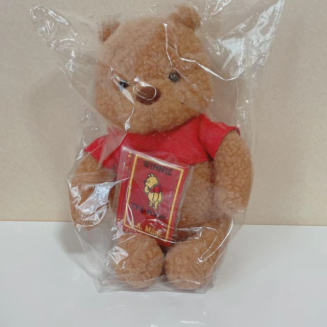 Disney Winnie the Pooh Plush Doll Toy Book Pin Ohisama Market 2022 Limited Japan