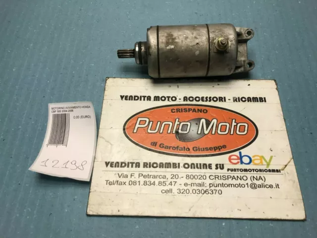 Motorino avviamento Starter Honda CBF 500 2004-2006