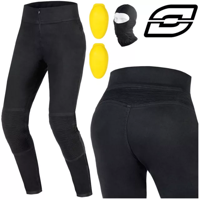 Motorrad Hose | OZONE CHICA | Motorradhose mit Protektoren Damen Leggins W24-W40