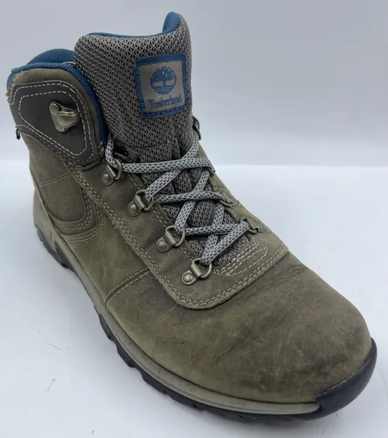 Timberland Mt. Maddsen Mid Women's Boots Sz 10 Brown Gray Waterproof Hiking Shoe