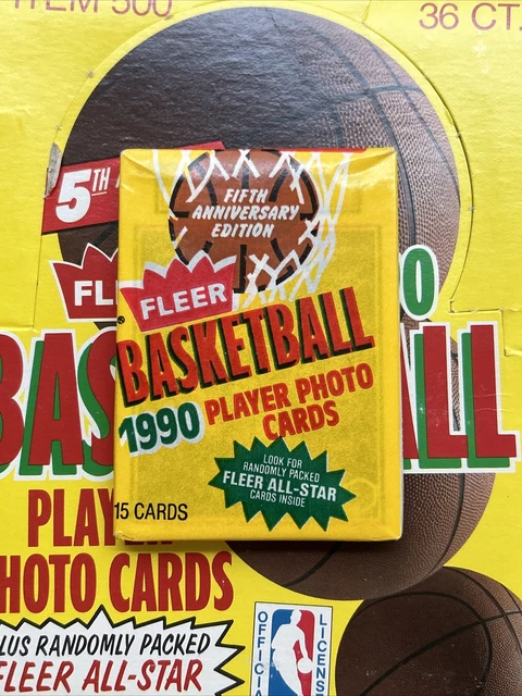 NBA Fleer Basketball Pack 1990