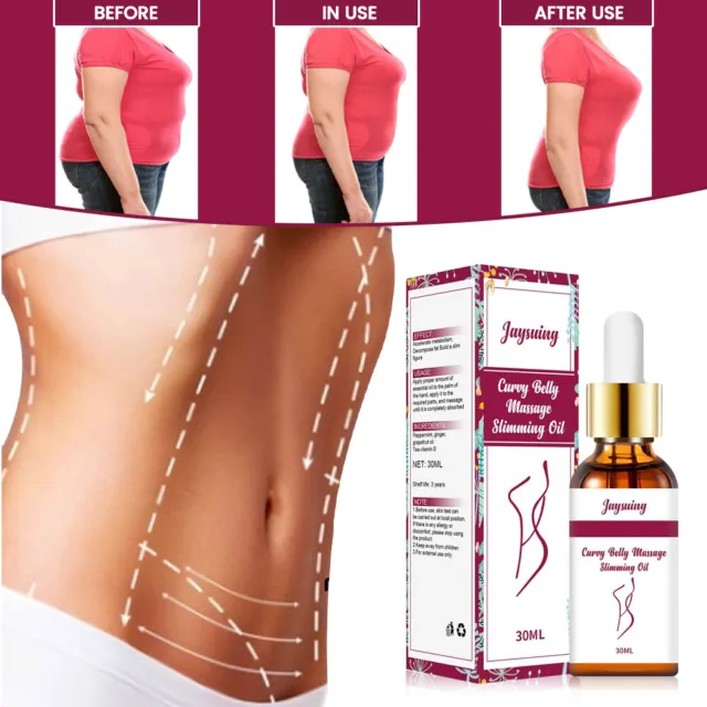 Slimming Cream Oil Weight Loss Anti-Cellulite Belly Fat Burning Shaping Six Pack 3