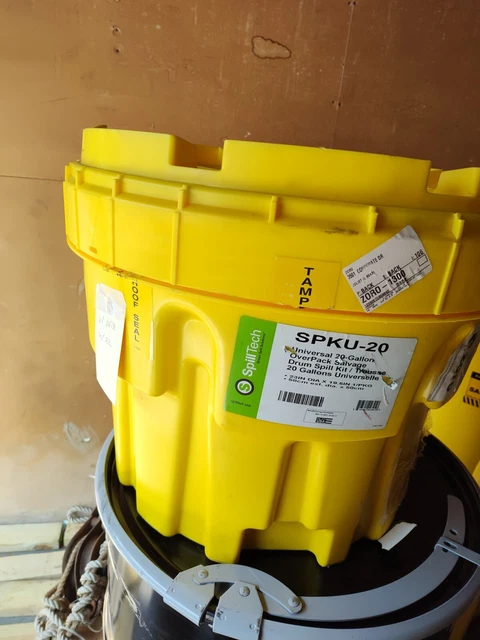 Spilltech Spku-20-Hv Spill Kit/Station,Drum,Universal