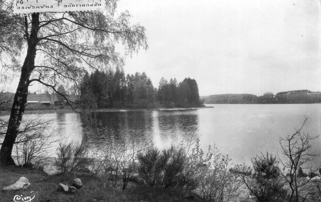 *3858 cpsm 58 Le Lac des settons