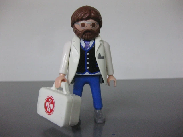 PLAYMOBIL DOCTORA Enfermera Con Maletin 15 5 19 EUR 2 00