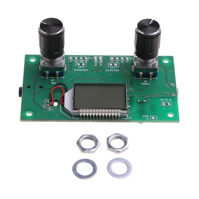 FM Radio Receiver Module Frequency Modulation Stereo Receiving Circuit Board