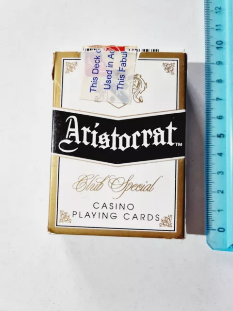 Reno Hilton Casino Aristocrat Poker Original Playing Card Playing Cards New 2