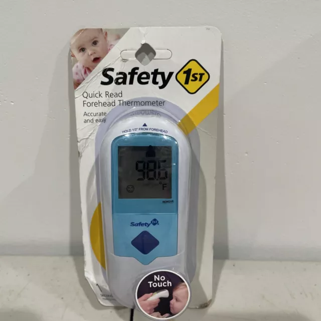 Safety 1st Quick Read Forehead No Touch Thermometer Accurate Easy