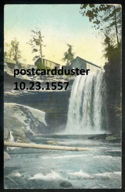 HAMILTON Ontario Postcard 1910s Decew Falls by Pugh