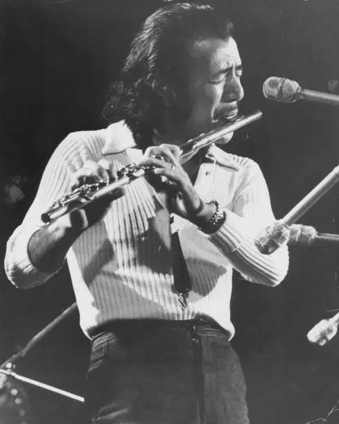 MUSICIAN SADAO WATANABE On Stage At The Montreux Jazz 1973 Music Old ...