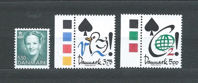 DANEMARK - 1994 YT 1073 à 1075 - TIMBRES NEUFS** MNH LUXE
