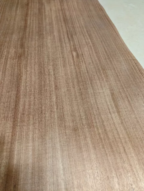 QUARTERED MAHOGANY 4' x 8', ON 10 MIL PAPER BACKED VENEER SHEET