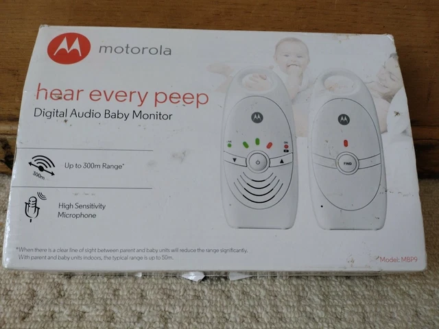MOTOROLA DIGITAL AUDIO Baby Monitor Hear Every