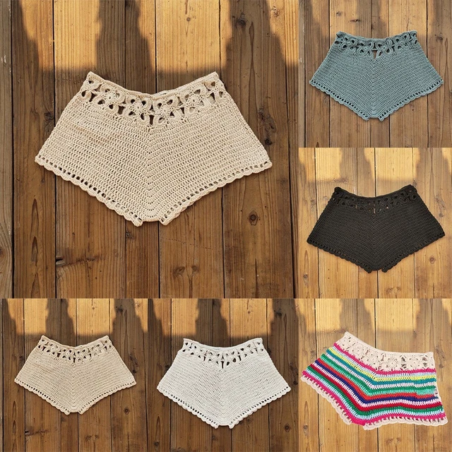 Pantaloncini da donna costumi da bagno sexy pantaloni da nuoto bikini traspiranti comodi