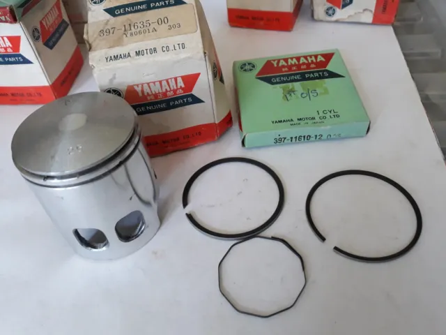 Original Yamaha Kolben & Ringe 1st Über 0.25mm 397-11635-00 RD200 397-11610-12