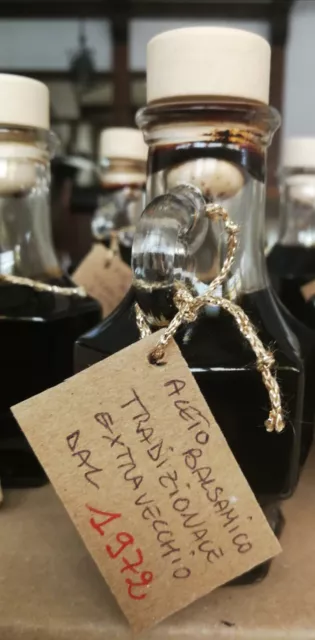 Pregiato aceto balsamico tradizionale extravecchio 50 anni