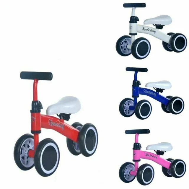 Baby Toddler Balance Bike Walker Kids Ride Toy Gift 1 - 3 anni Scooter per...