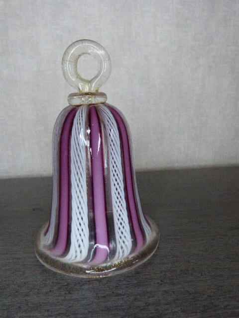 Mini Cloche / Clochette De Table En Porcelaine - Vintage - Bon état