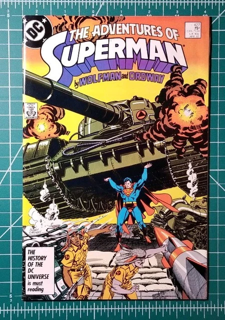 Adventures of Superman 427 (1987) DC Comics Marv Wolfman Jerry Ordway VF/NM