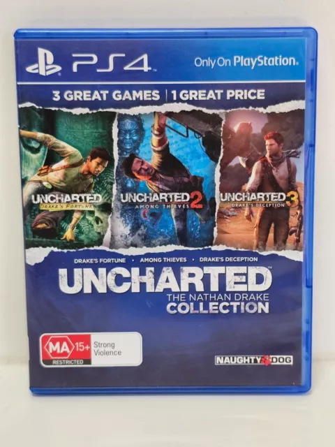 UNCHARTED THE NATHAN Drake Collection Sony Playstation PS4