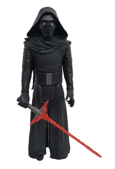 Star Wars Action Figure The Force Awakens Kylo Ren LFL Hasbro 11.5" High Used