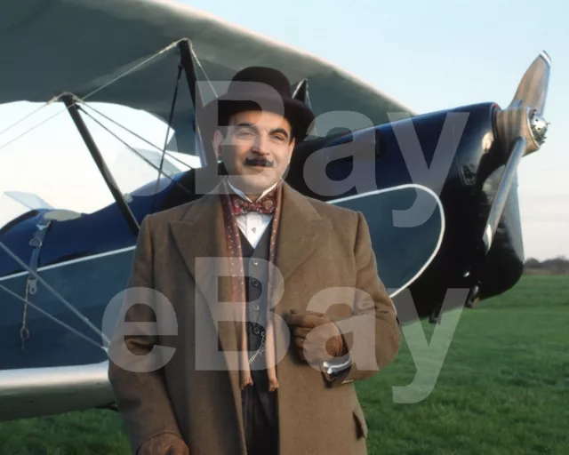 Poirot (TV) David Suchet "Agatha Christie's Hercule Poirot" 10x8 Photo