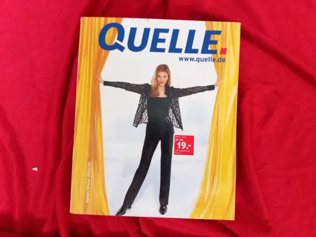 QUELLE Katalog Herbst Winter 2002 / 2003 - vintage Versandhauskatalog #180d