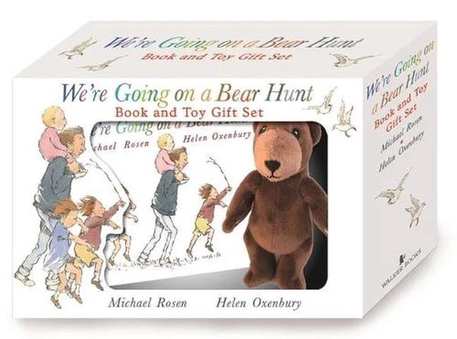 WE'RE GOING ON a Bear Hunt Book and Toy Gift Set by Michael Rosen Book ...