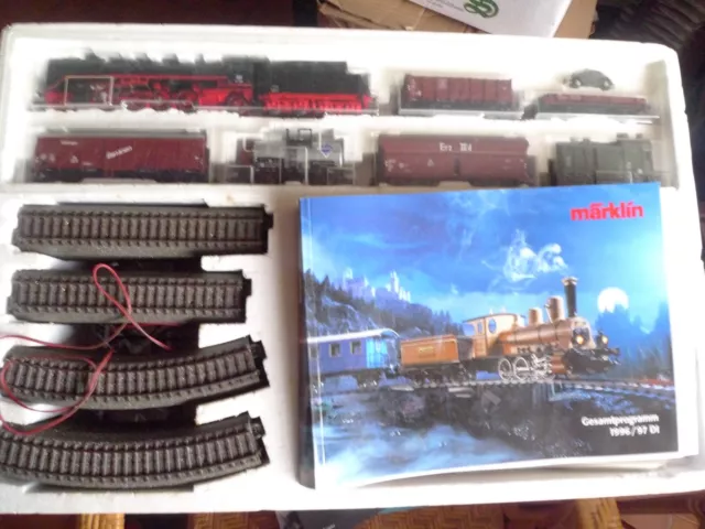 Coffret Märklin 28185 HO - Locomotive MEB 98 7801 Delta - Jamais Utilisé